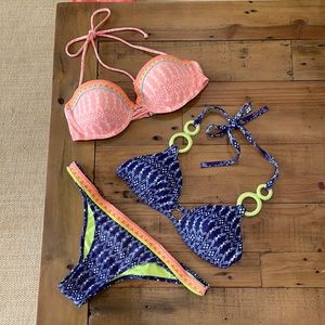 Victoria’s Secret Swim Bikini 3 Piece Set Sz Small
